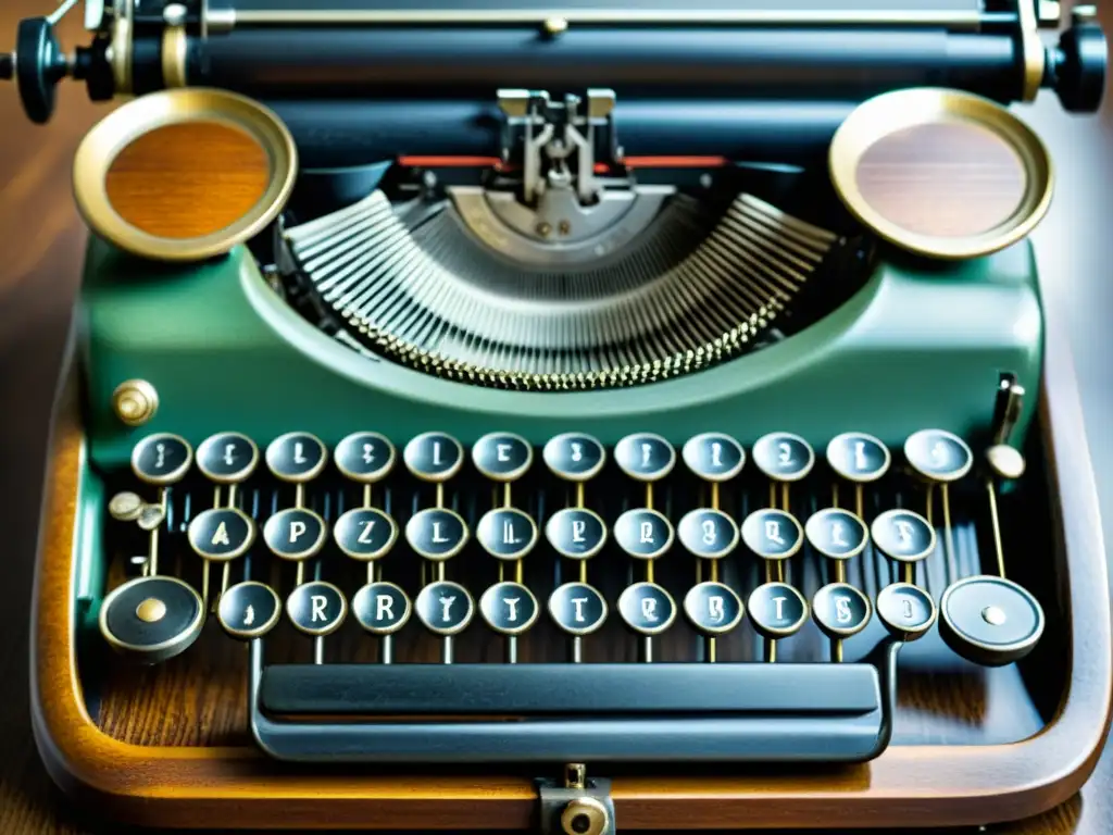 Detalle de una antigua máquina de escribir braille con certificaciones escritura braille inclusiva, destacando la belleza y la historia del braille