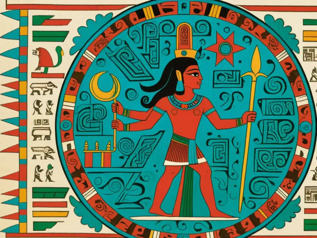 Detalle de ilustraciones del Códice de Dresde Astronomía Maya, deslumbrante y misterioso