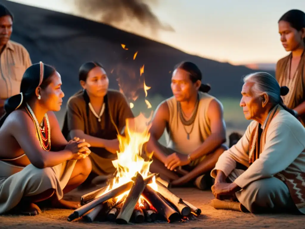 Una emotiva ceremonia de preservación del idioma, donde los ancianos enseñan a la joven generación, coleccionando idiomas amenazados sin contribuir