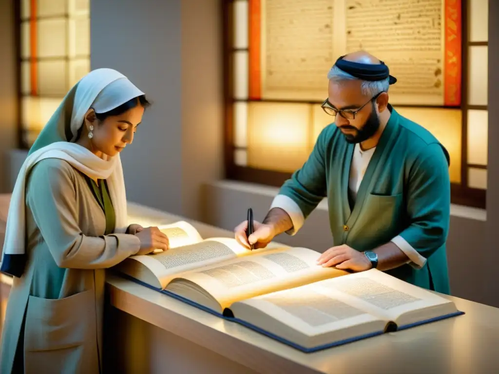 Un grupo diverso restaura manuscritos antiguos Ge'ez, preservando su patrimonio lingüístico con cuidado y precisión