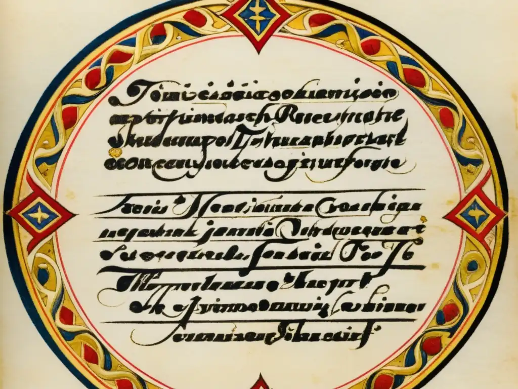 Manuscrito antiguo con la exquisita caligrafía de la Gótica Rotunda: Joya Tipográfica Redescubierta