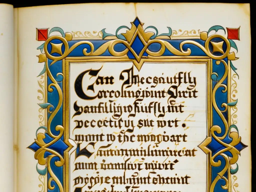 Manuscrito carolingio bellamente conservado con escritura estandarizada, envejecido a un cálido tono dorado, exudando influencia cultural